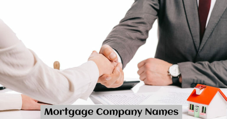 Mortgage Company Names