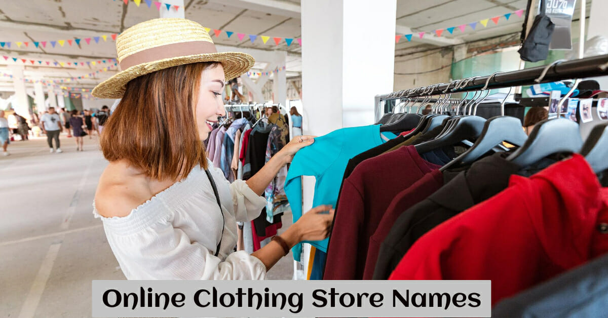 900 Online Clothing Store Names (Unique, Catchy and Cool) - NamesLady