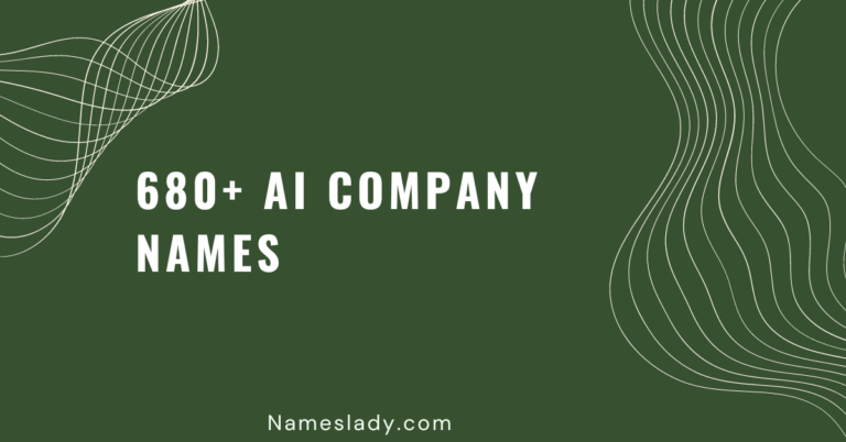 Ai Company Names