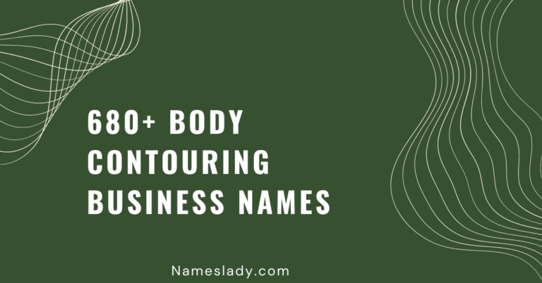 Body Contouring Business Names