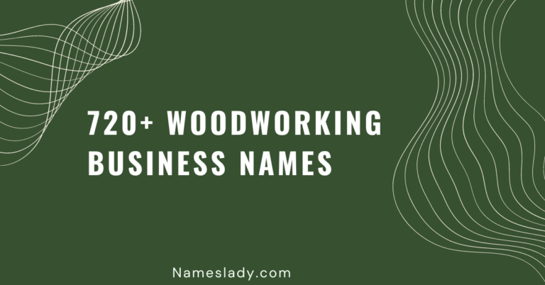 Woodworking Business Names