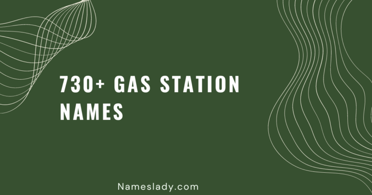 Gas Station Names