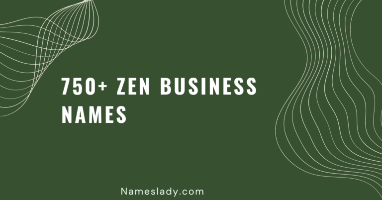 Zen Business Names