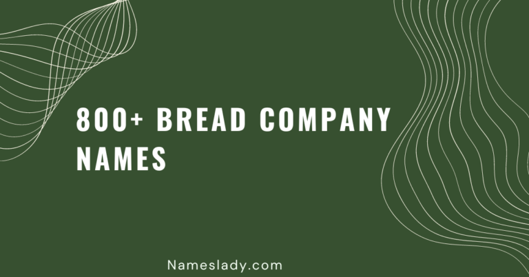 Bread Company Names