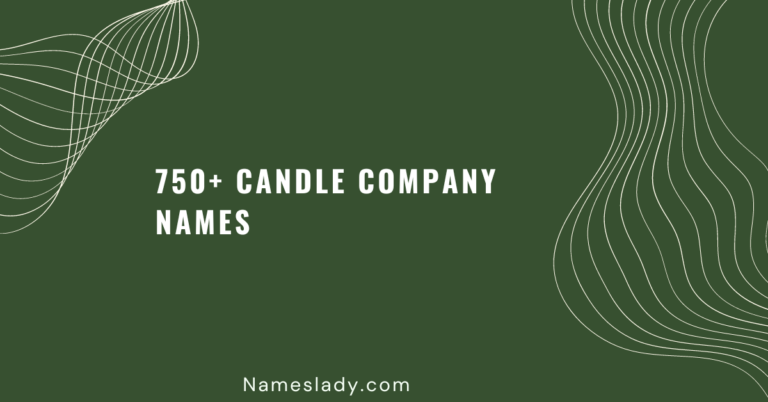 Candle Company Names