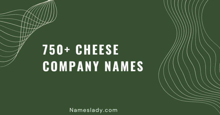 Cheese Company Names