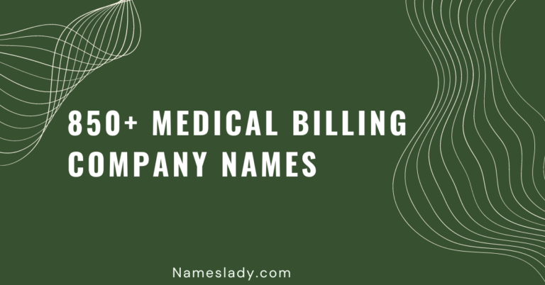 Medical Billing Company Names