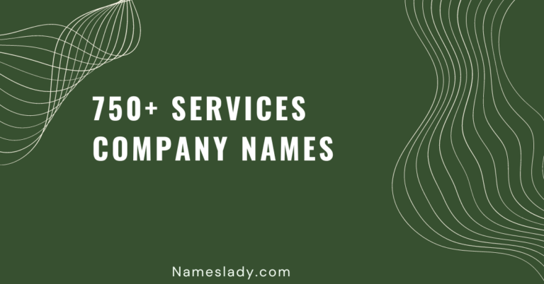 Services Company Names