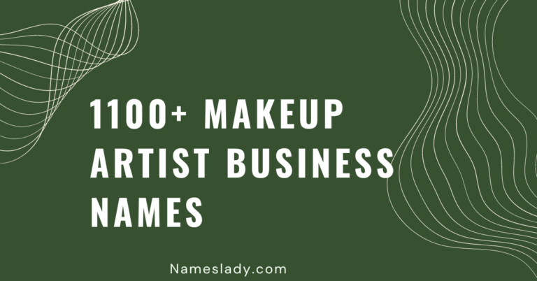 Makeup Artist Business Names