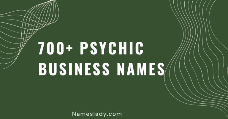 Psychic Business Names