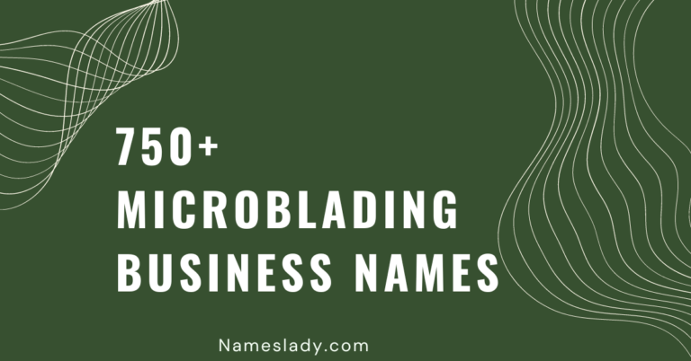 Microblading Business Names