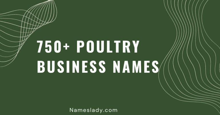 Poultry Business Names