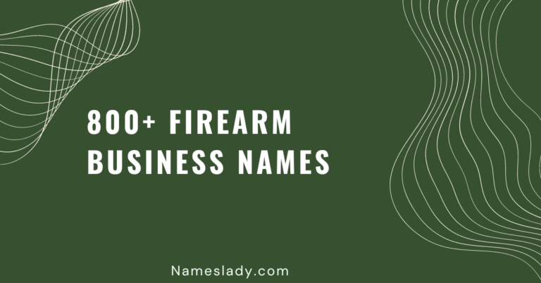 Firearm Business Names