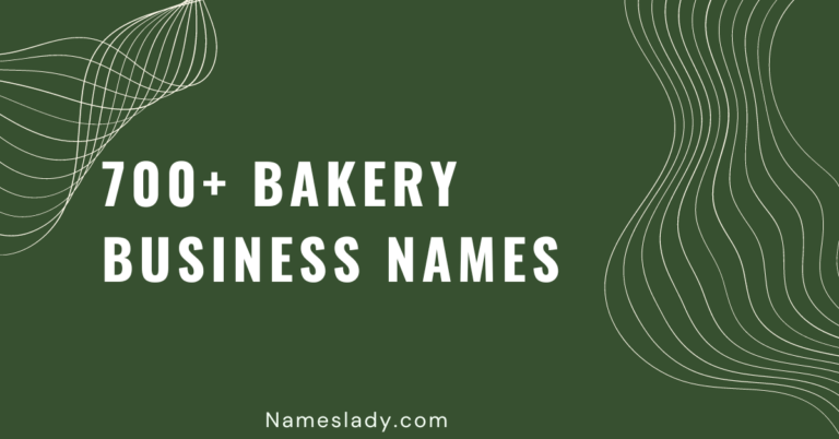 Bakery Business Names