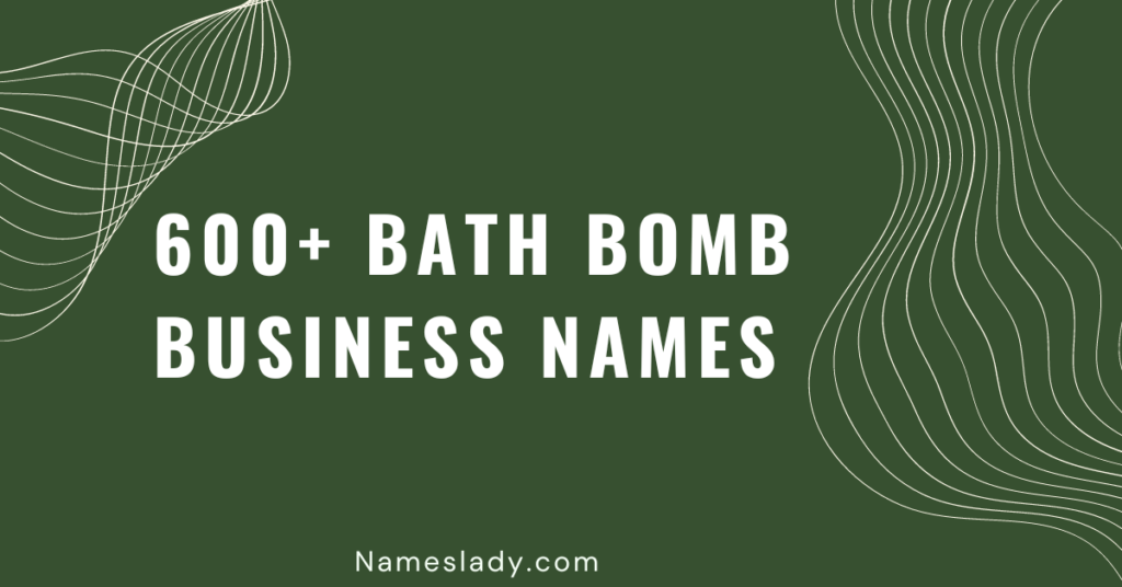 Business name ideas for bath and body products