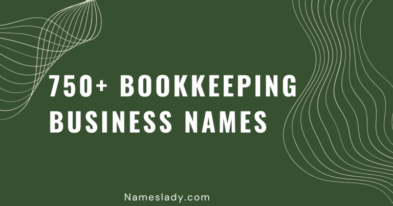 Bookkeeping Business Names