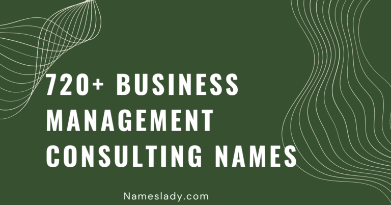 Business Management Consulting Names