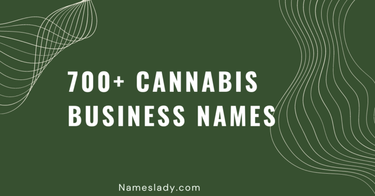 Cannabis Business Names