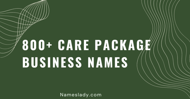 Care Package Business Names