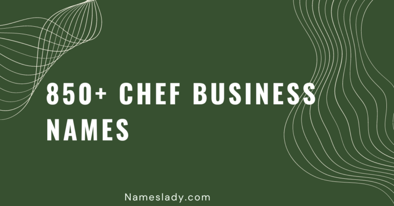 Chef Business Names