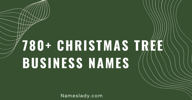 Christmas Tree Business Names