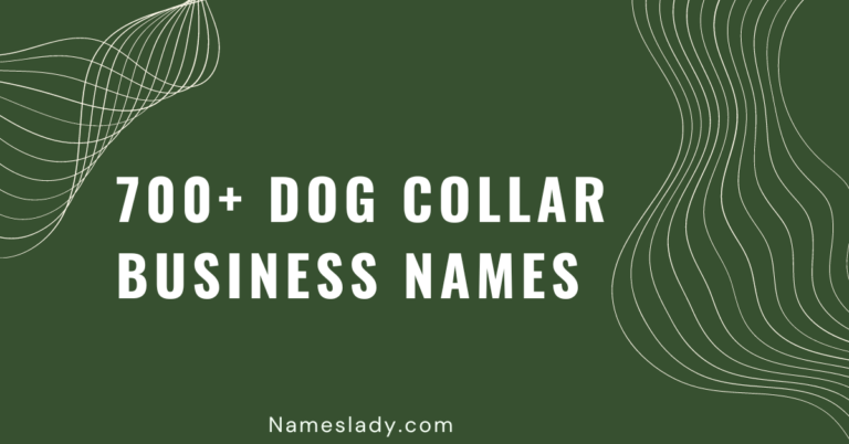 Dog Collar Business Names