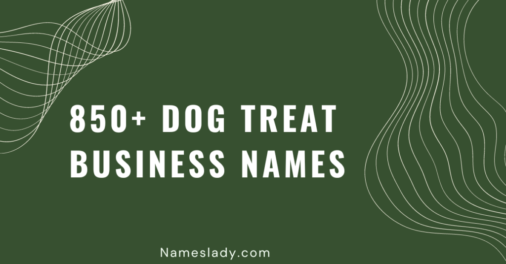 Dog food business name ideas