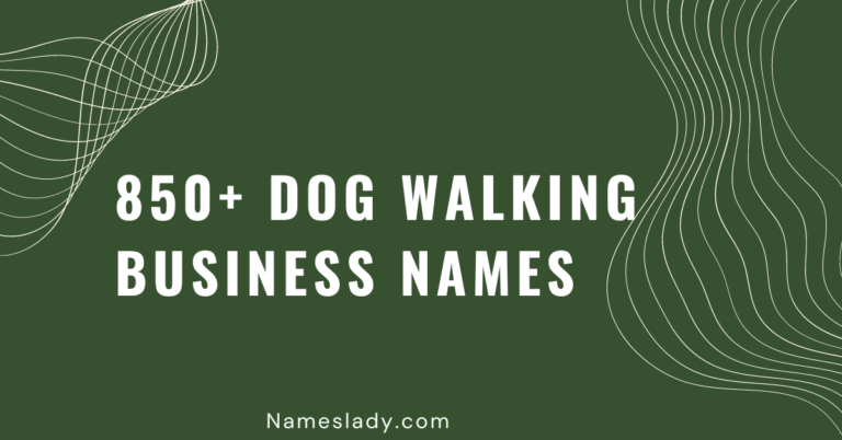 Dog Walking Business Names