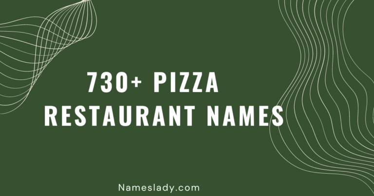 Pizza Restaurant Names