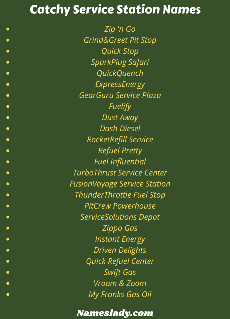 870-unique-service-station-names-ideas-and-suggestions-nameslady